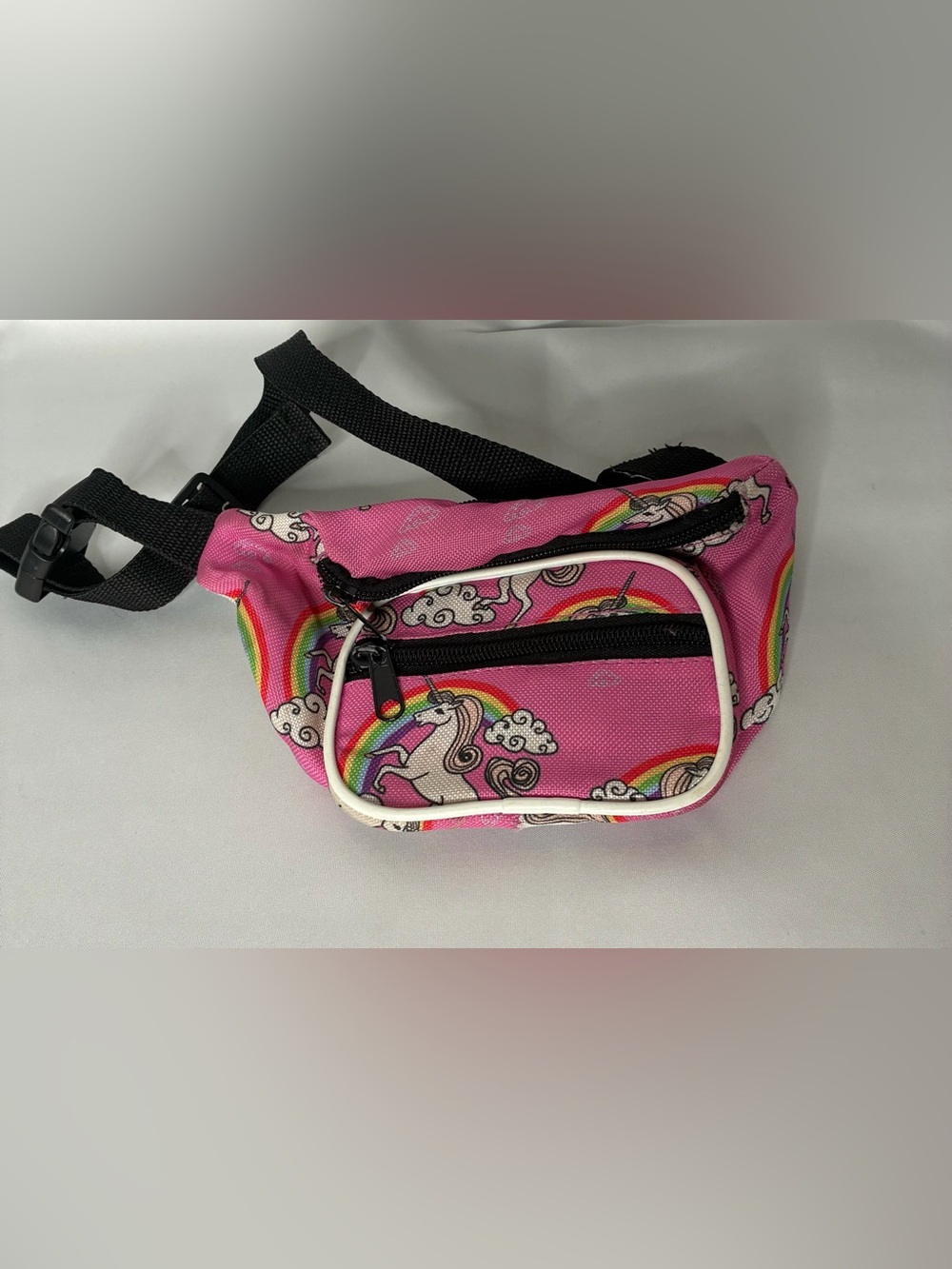 Mini Pink Unicorn & Rainbow Kids Fanny Pack